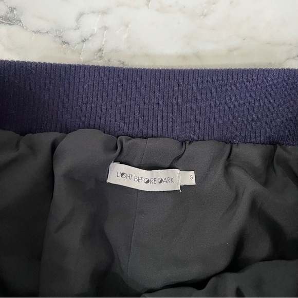 Urban Outfitters Light Before Dark Solene Wide-Leg Sequin Pants Blue Black Small - Picture 14 of 16